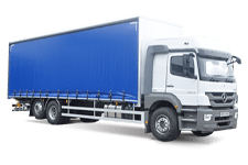 Van Rental Manchester - 26 Tonne Curtain Side Truck - Truck hire Manchester